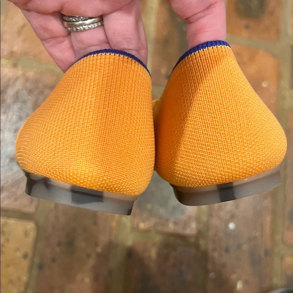 Rothy's Women's Orange rounded toe Flats - Picture 8 of 11
